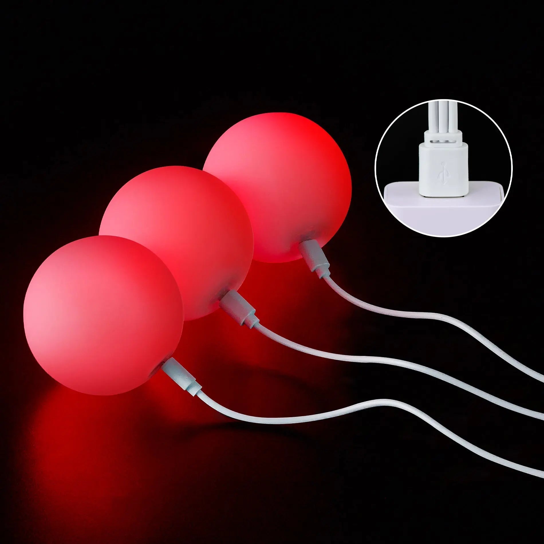 Wes Peden Glow.0 Juggling Balls D4